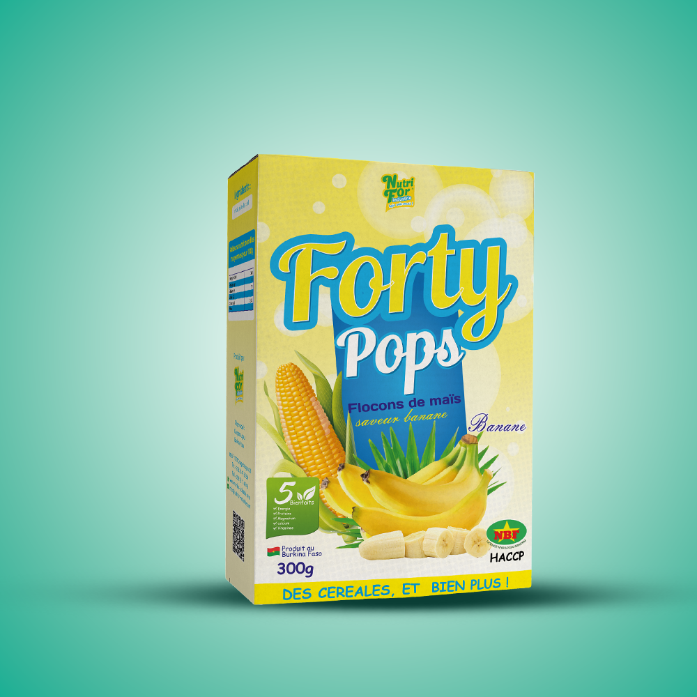 Forty Pops Banane